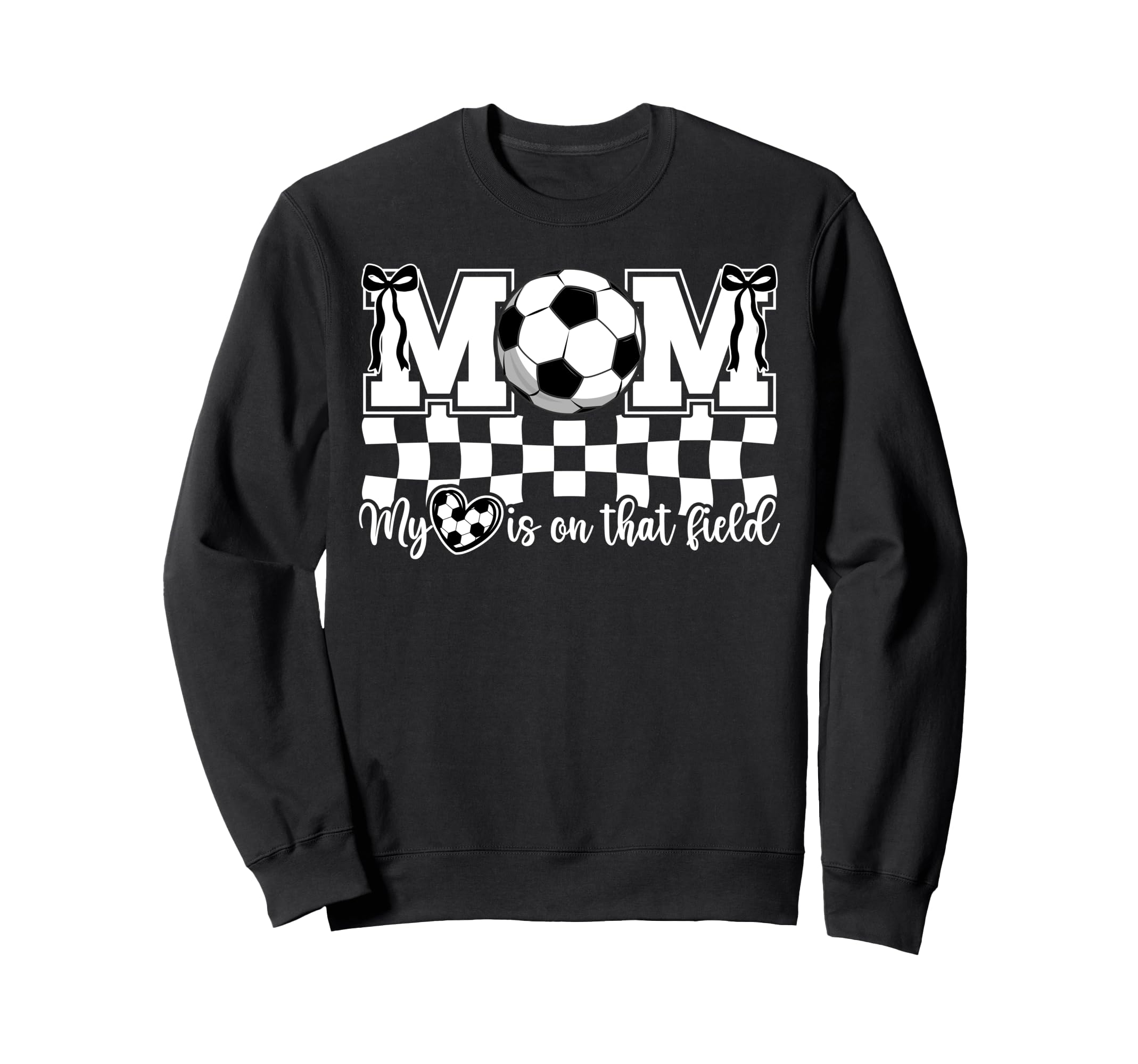 That Field Soccer Mom Soccer Sweatshirt - Aesthetic Graphic Men Women