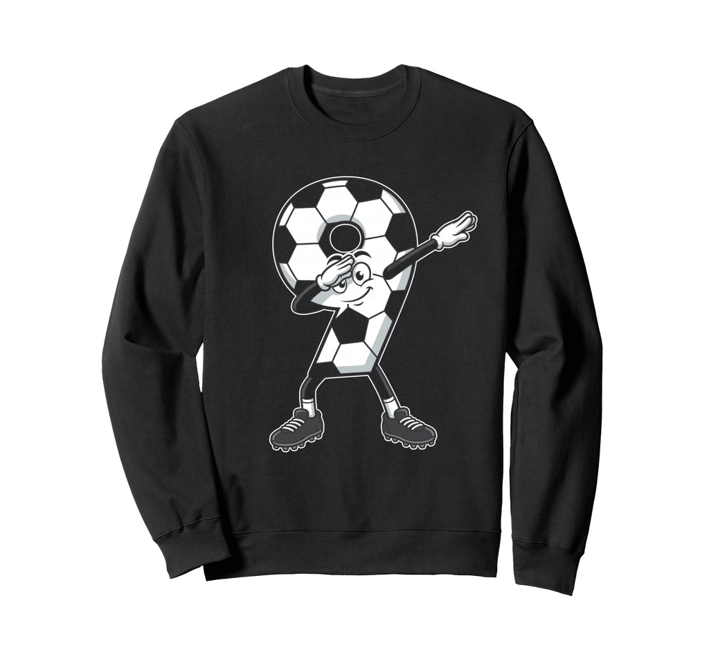 9Th Birthday 9 Year Old Soccer Birthday Sweatshirt - Trendy Graphic Unisex