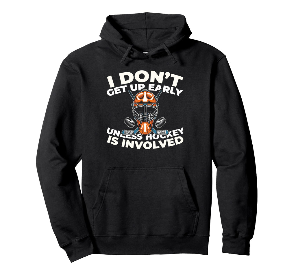 Hockey Goalkeeper Ice Hockey Goalie Hoodie - Novelty Apparel for Adults