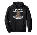 Hockey Goalkeeper Ice Hockey Goalie Hoodie - Novelty Apparel for Adults