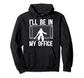 My Office Field Hockey Goalkeeper Field Hoodie - Trendy Graphic for Adults