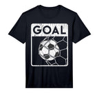 Soccer Ball Goal Funny Player Sports T-Shirt - Trendy Graphic for Adults