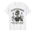 Cleats Chaos Skeleton Soccer Mom T-Shirt - Casual Everyday Wear Men Women