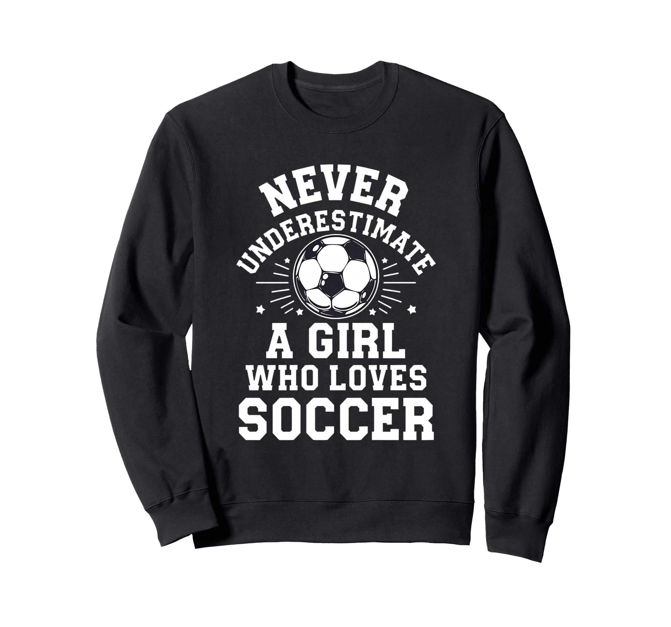 Soccer Players Soccer Soccer Sweatshirt - Aesthetic Graphic Men Women