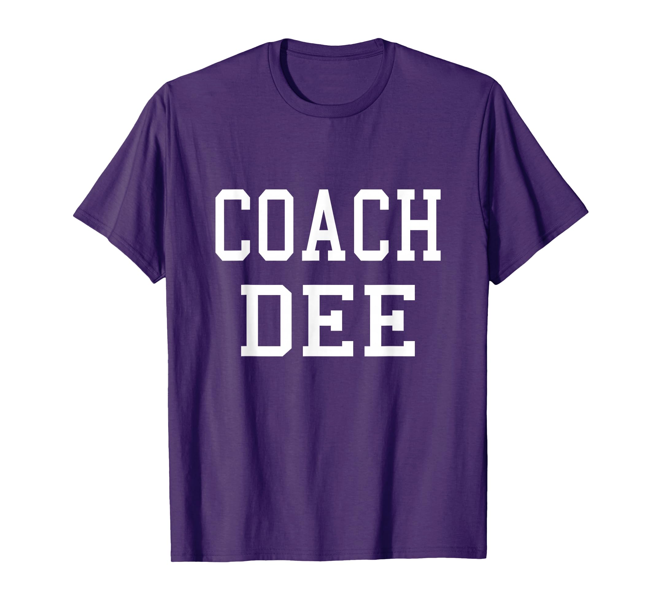 Coach Dee Custom Football Soccer T-Shirt - Unique Graphic Men Women