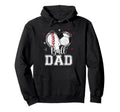 Ball Dad Baseball Soccer Heart Nana Both Hoodie - Streetwear Style Unisex