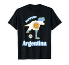 T Rex Support Jersey 2018 Argentina T-Shirt - Novelty Apparel for Adults