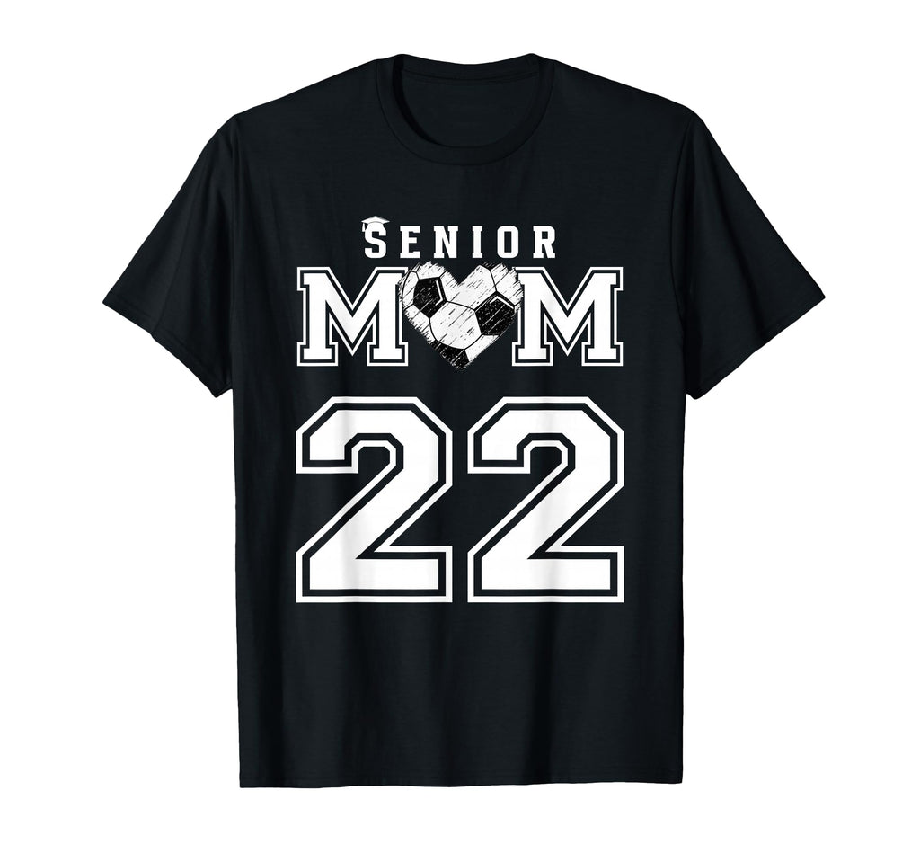Proud Senior Soccer Mom Custom T-Shirt - Aesthetic Graphic for Adults