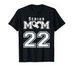 Proud Senior Soccer Mom Custom T-Shirt - Aesthetic Graphic for Adults