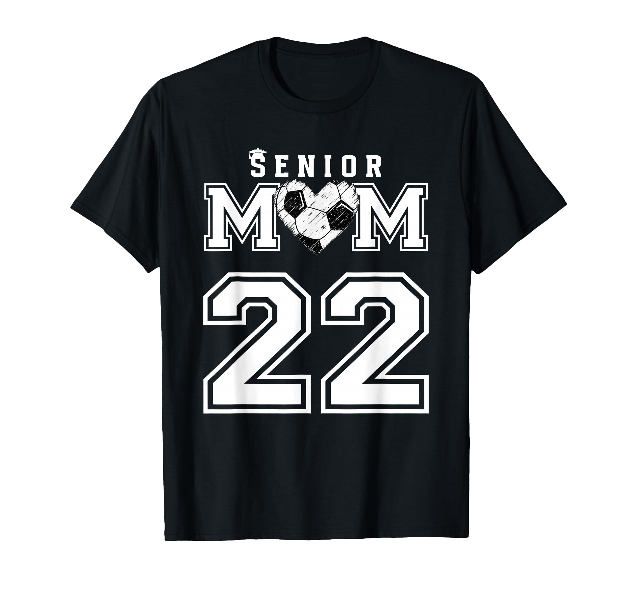 Proud Senior Soccer Mom Custom T-Shirt - Aesthetic Graphic for Adults