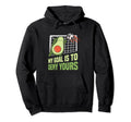 Avocado Soccer Goalie My Goal Is To Hoodie - Unique Graphic for Adults