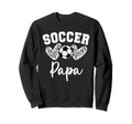 Soccer Papa Matching Family Soccer Sweatshirt - Graphic Print Men Women