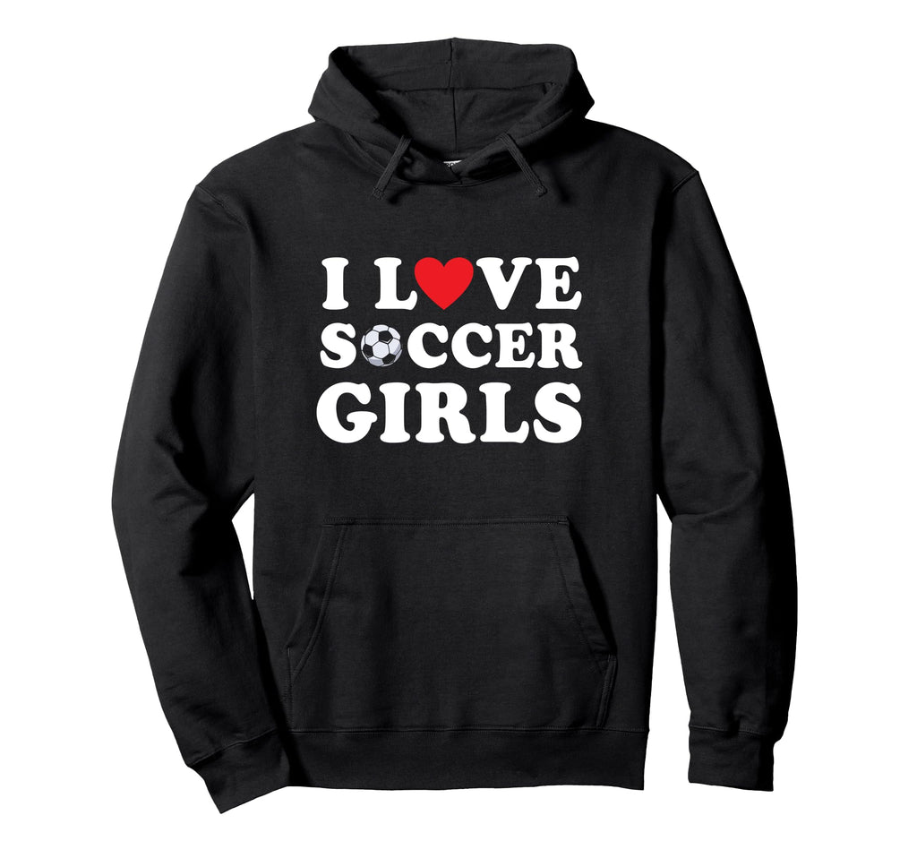 I Love Soccer Hoodie - Streetwear Style Unisex