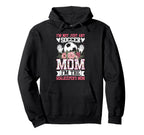 Funny Im Not Just Any Soccer Mom Im Hoodie - Graphic Print Unisex
