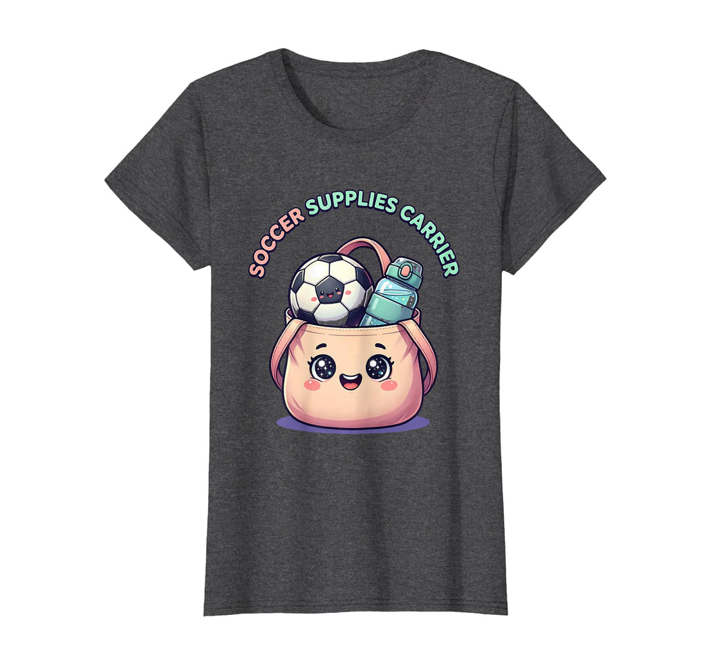 Soccer Mom Soccer Supplies Carrier T-Shirt - Streetwear Style Men Women
