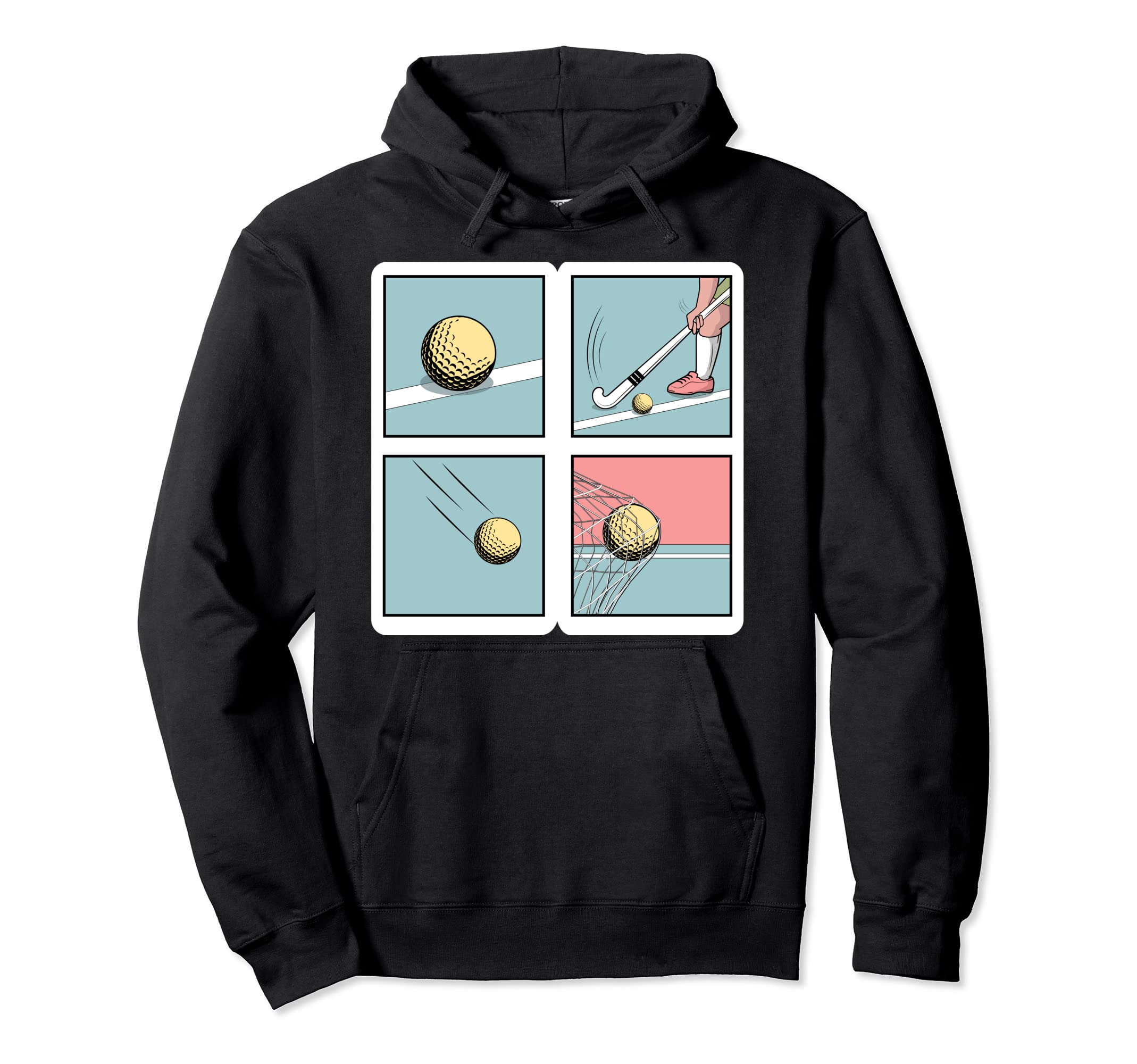 Ice Hockey Player Athlete Winter Sport Hoodie - Trendy Graphic Men Women
