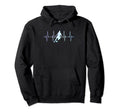 Soccer Heartbeat Sports Soccer Player Hoodie - Unique Graphic Men Women