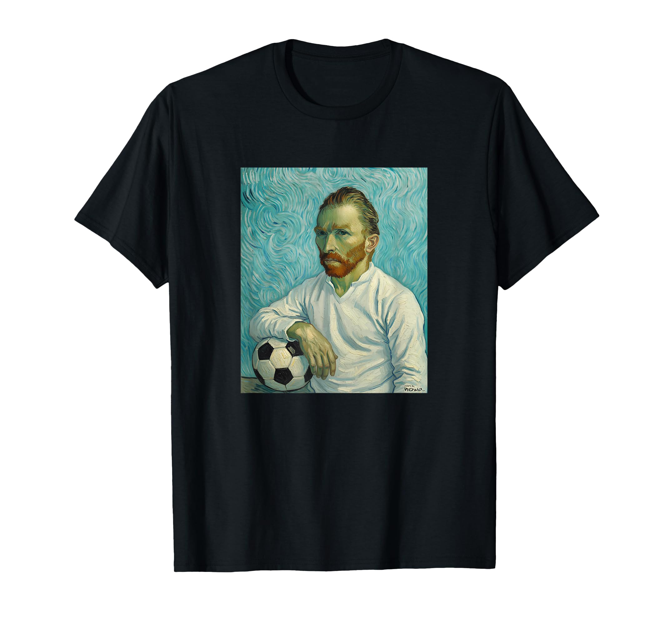 Vincent Shows Football And Soccer T-Shirt - Custom Art Print Men Women