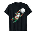 Santa 67 Soccer Goalie Ugly Funny T-Shirt - Novelty Apparel Men Women