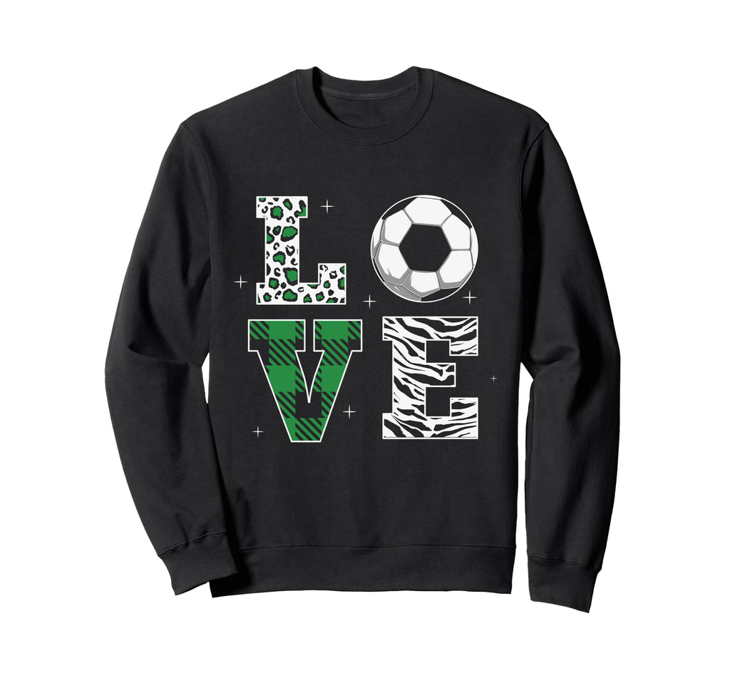 Love Soccer Sports Player Team Sweatshirt - Streetwear Style Men Women