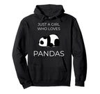 Just One Adores Pandas Kawaii Art Hoodie - Trendy Graphic Men Women