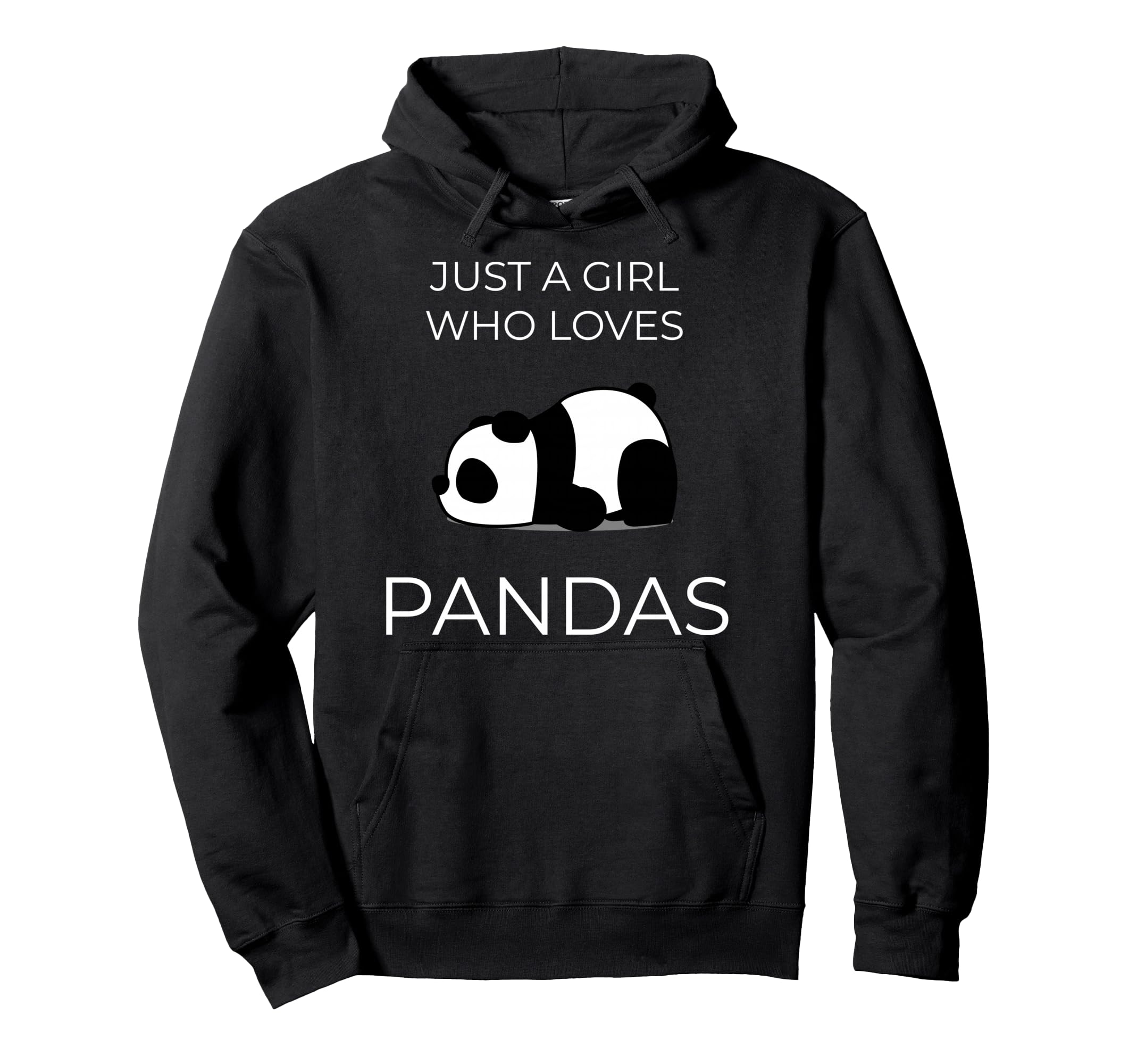 Just One Adores Pandas Kawaii Art Hoodie - Trendy Graphic Men Women