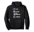 Eat Sleep Soccer Repeat Football Lovers Hoodie - Novelty Apparel Men Women