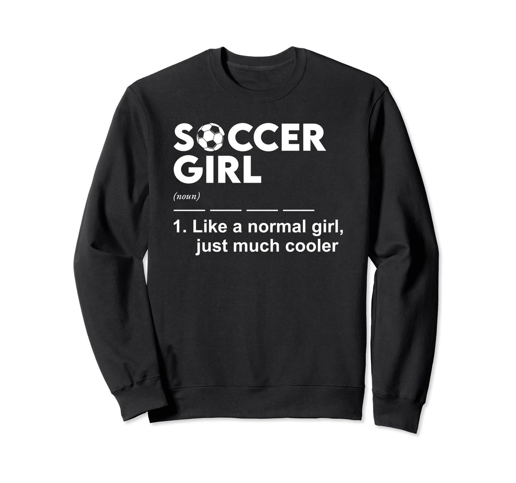 Soccer Definition Female Soccer Sweatshirt - Streetwear Style for Adults