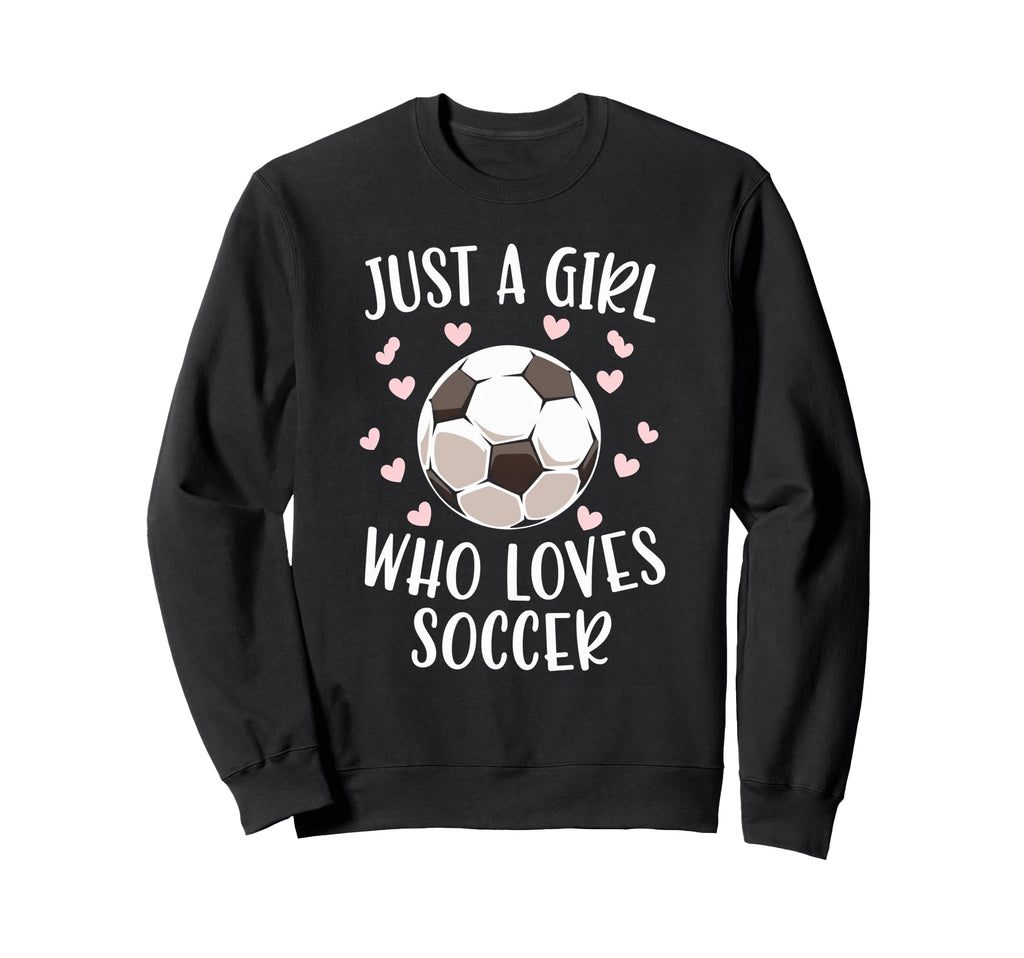 Just Soccer Love Sports Soccer Sweatshirt - Minimalist Print for Adults