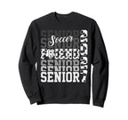 Senior 2027 Soccer Friend Proud Family Sweatshirt - Novelty Apparel Unisex