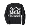Senior Mom Soccer Class 2027 Womens Sweatshirt - Fun Novelty Design Unisex