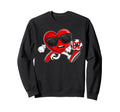 Valentines Day Six Seven Soccer 6 Sweatshirt - Aesthetic Graphic Men Women