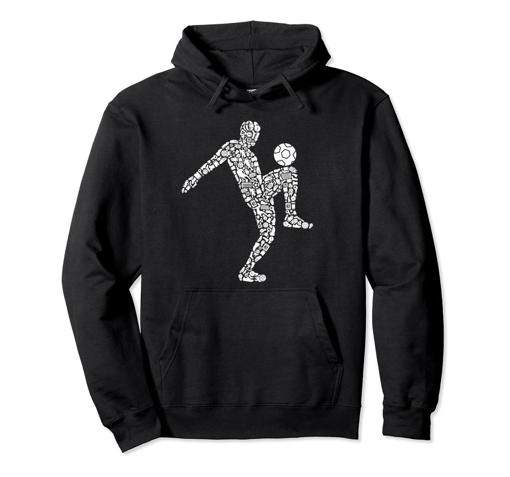 Soccer Team Futbol Game Soccer Player Hoodie - Trendy Graphic for Adults