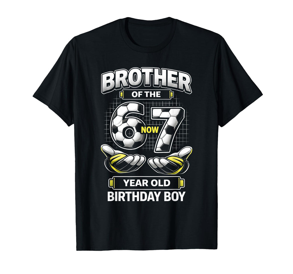 Birthday I Was 6 Now Im 7 Six Seven T-Shirt - Trendy Graphic for Adults