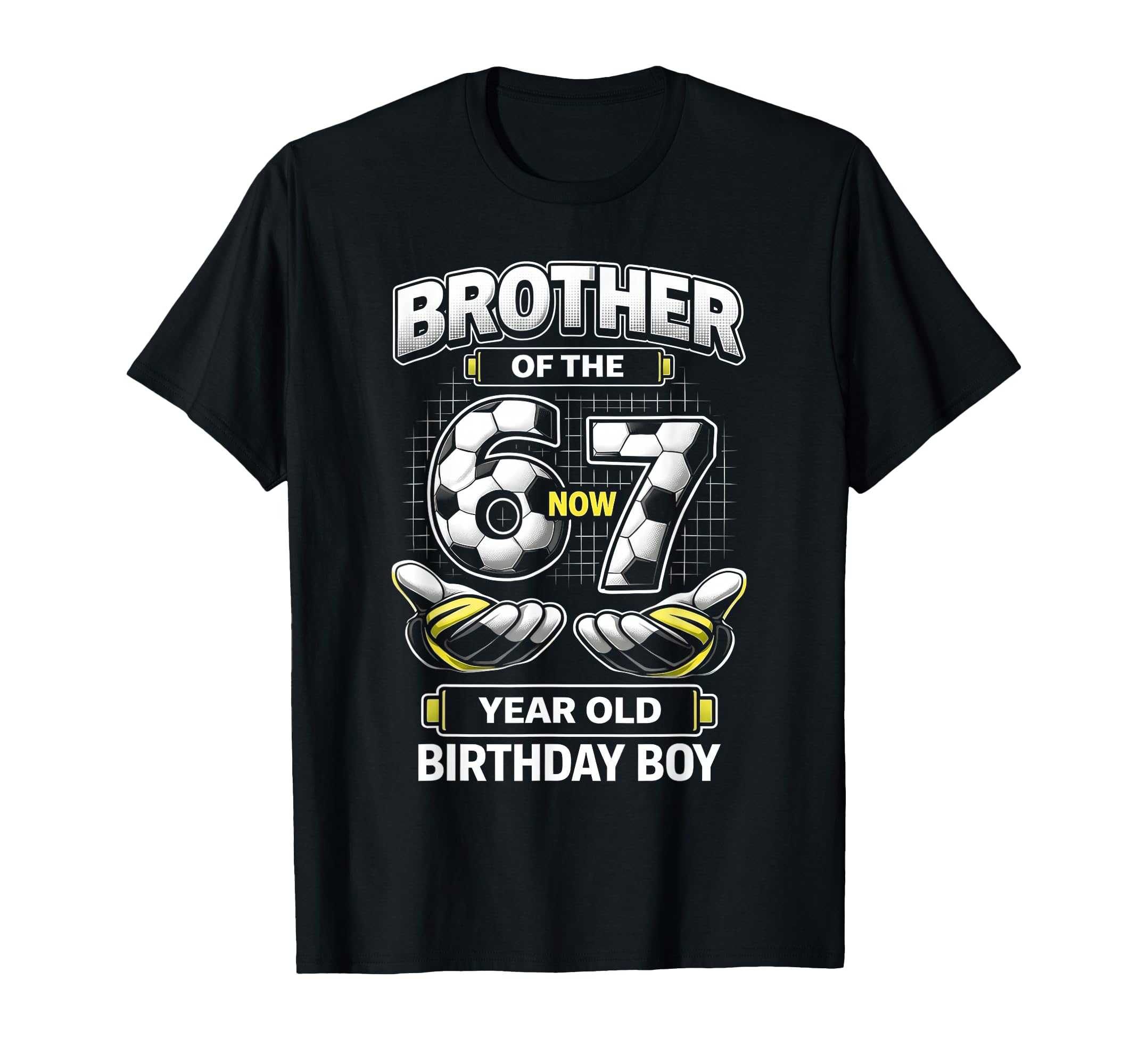 Birthday I Was 6 Now Im 7 Six Seven T-Shirt - Trendy Graphic for Adults