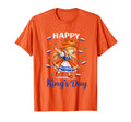 Kings Day Netherlands Flag T-Shirt - Fun Novelty Design Men Women