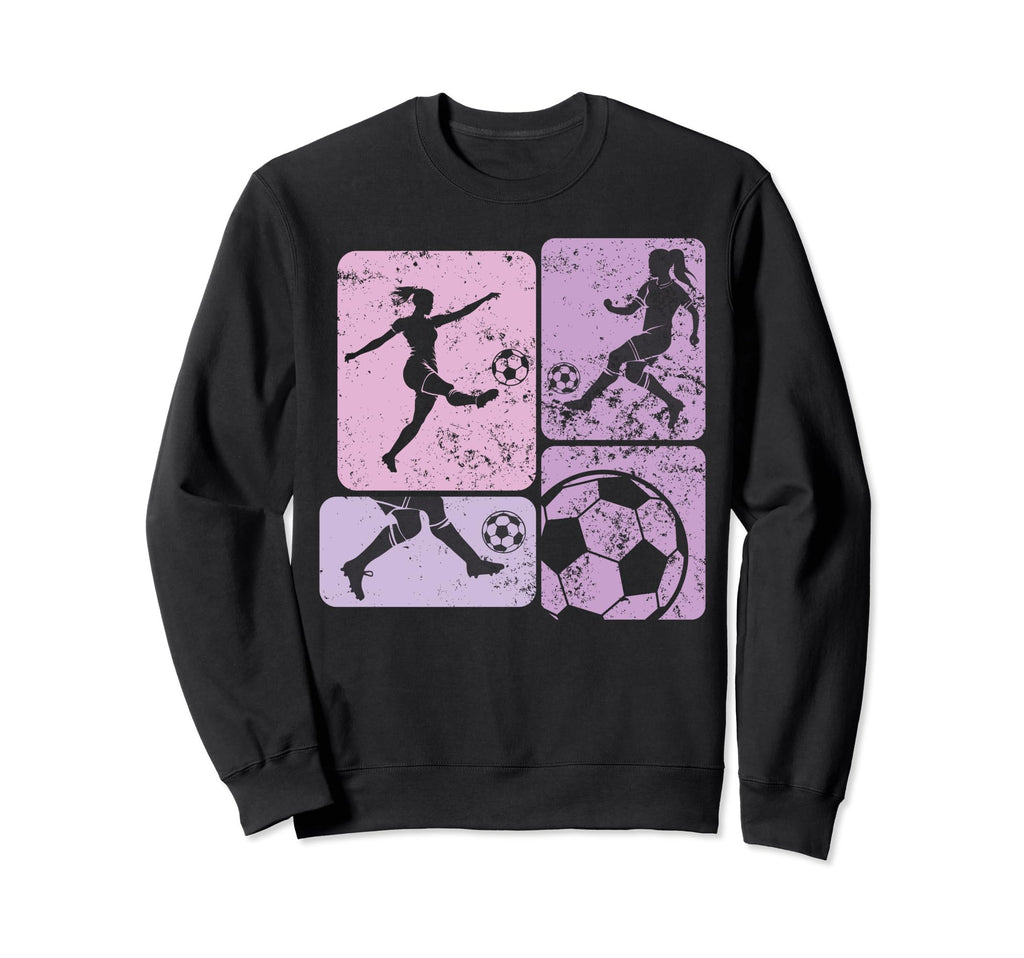 Soccer Team Outfit Players Fans Sweatshirt - Aesthetic Graphic for Adults