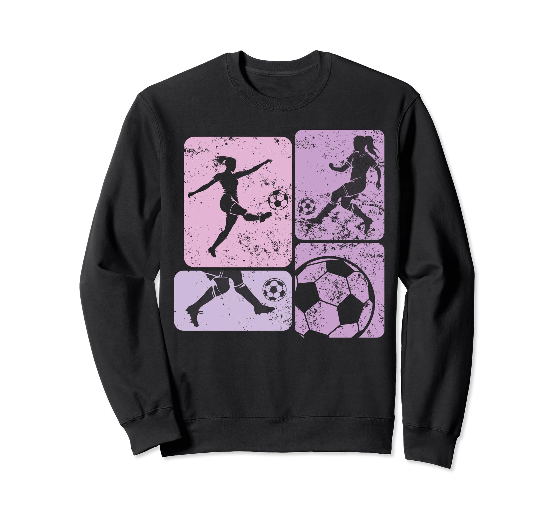 Soccer Team Outfit Players Fans Sweatshirt - Aesthetic Graphic for Adults