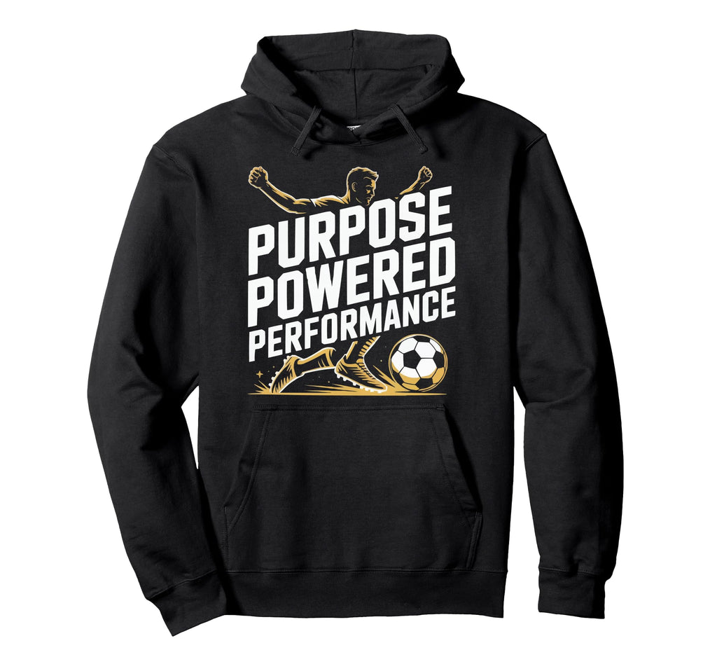 Christian Soccer Player Religious Hoodie - Novelty Apparel for Adults