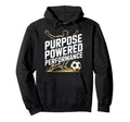 Christian Soccer Player Religious Hoodie - Novelty Apparel for Adults