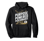 Christian Soccer Player Religious Hoodie - Novelty Apparel for Adults
