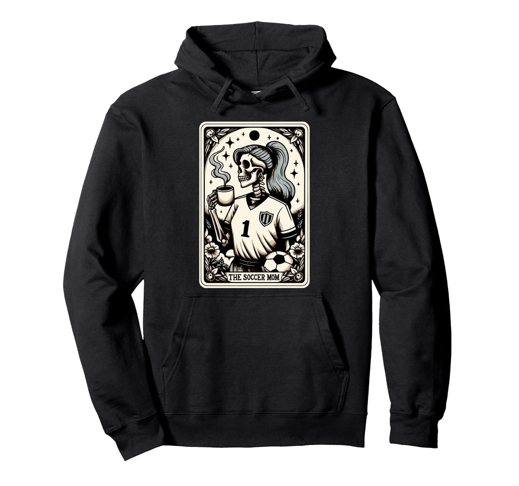 Soccer Mom Soccer Mum Tarot Card Hoodie - Streetwear Style Men Women