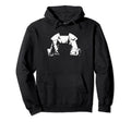 Distressed Soccer Halloween Costumes Hoodie - Casual Everyday Wear Unisex