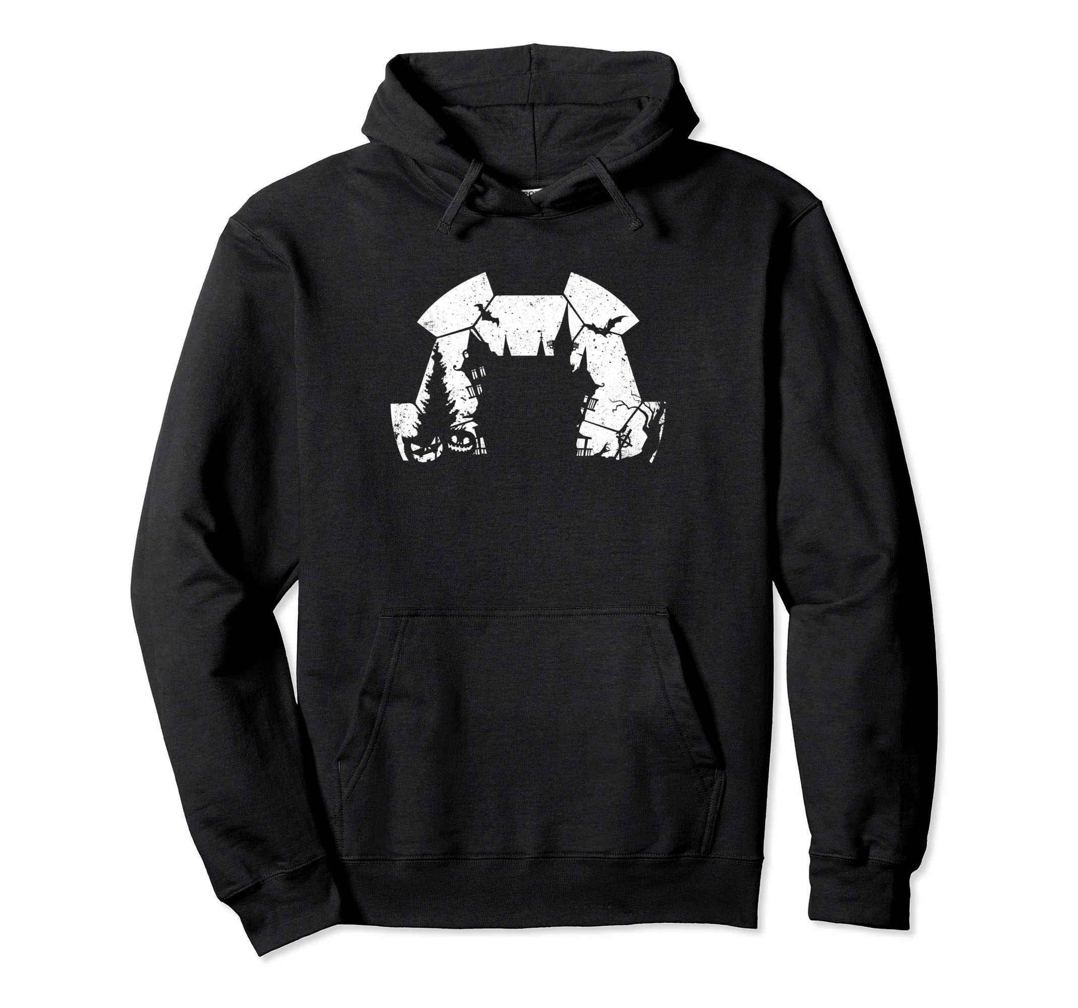 Distressed Soccer Halloween Costumes Hoodie - Casual Everyday Wear Unisex
