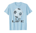 Dna Fingerprint Soccer Ball Soccer Is My T-Shirt - Graphic Print Men Women