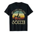 Just Who Loves Soccer Soccer T-Shirt - Casual Everyday Wear Men Women