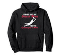 Funny Im Goalkeeper Mom Im Hoodie - Minimalist Print for Adults