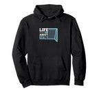 Life Is About Goals Soccer Hoodie - Minimalist Print Men Women