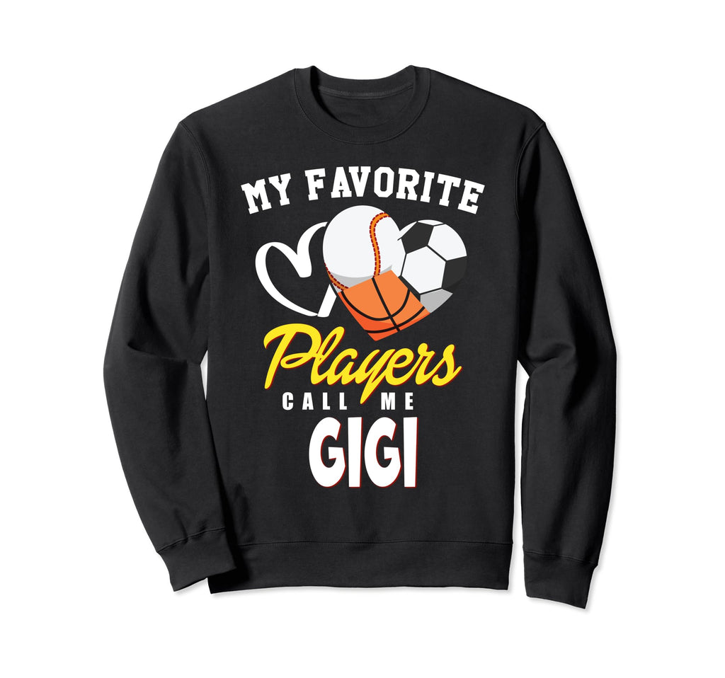 My Favorite Players Baseball Sweatshirt - Minimalist Print for Adults