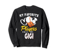 My Favorite Players Baseball Sweatshirt - Minimalist Print for Adults